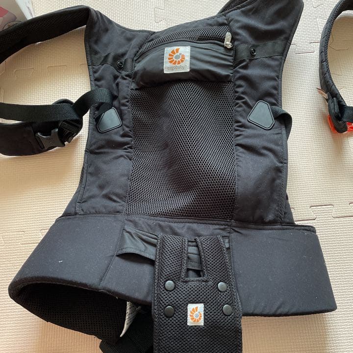 エルゴベビー キャリア3Pヴェントスブラック CREGBCPVENBLKDAD…