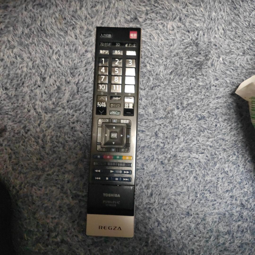 テレビのリモコン。