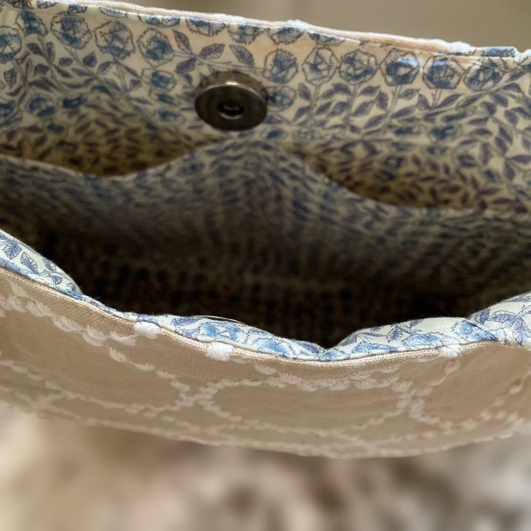 ご依頼品　ミナペルホネン　tambourineシャーリングバッグ&miniポーチ