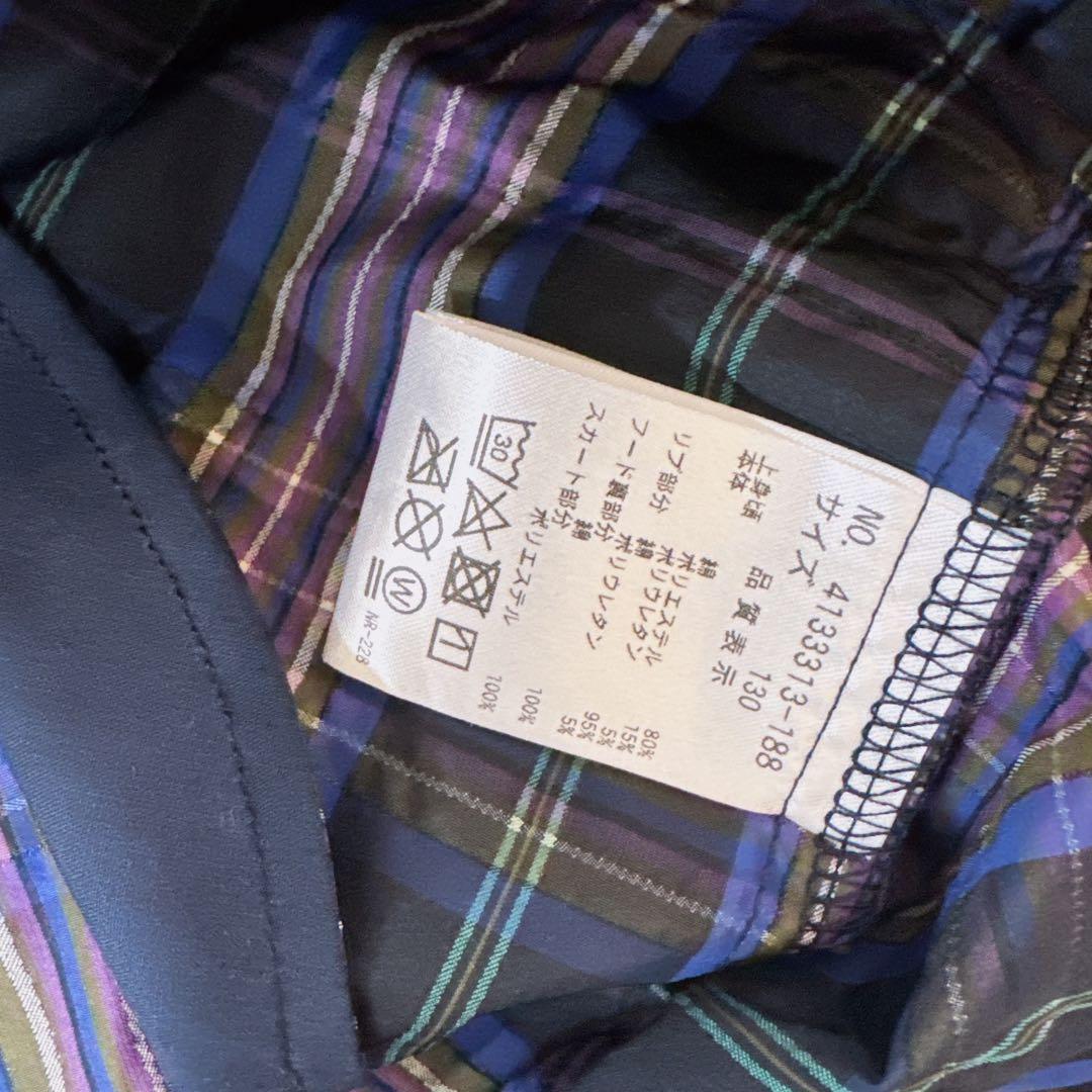 Paul Smith JUNIOR チェックスカートドッキングワンピース　130