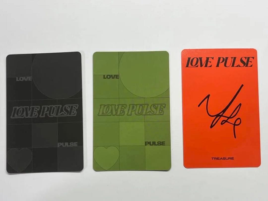 treasure ジェヒョク トレカ LOVE PULSE