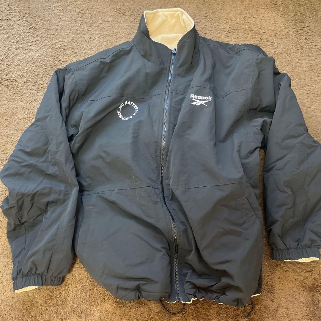 CPCM リーボック リバーシブルブルゾン ブラック　Lサイズ