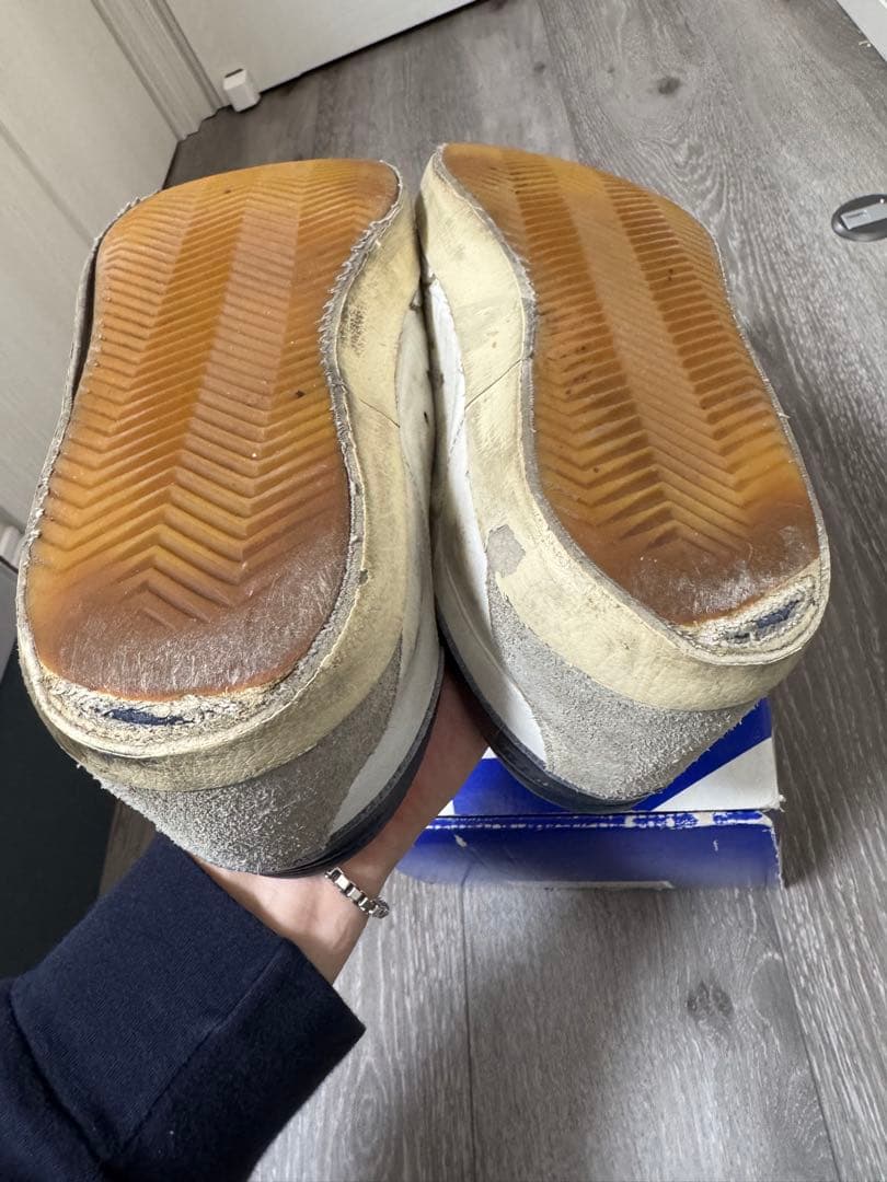 GOLDEN  Superstar レザー スター ホワイト IT43