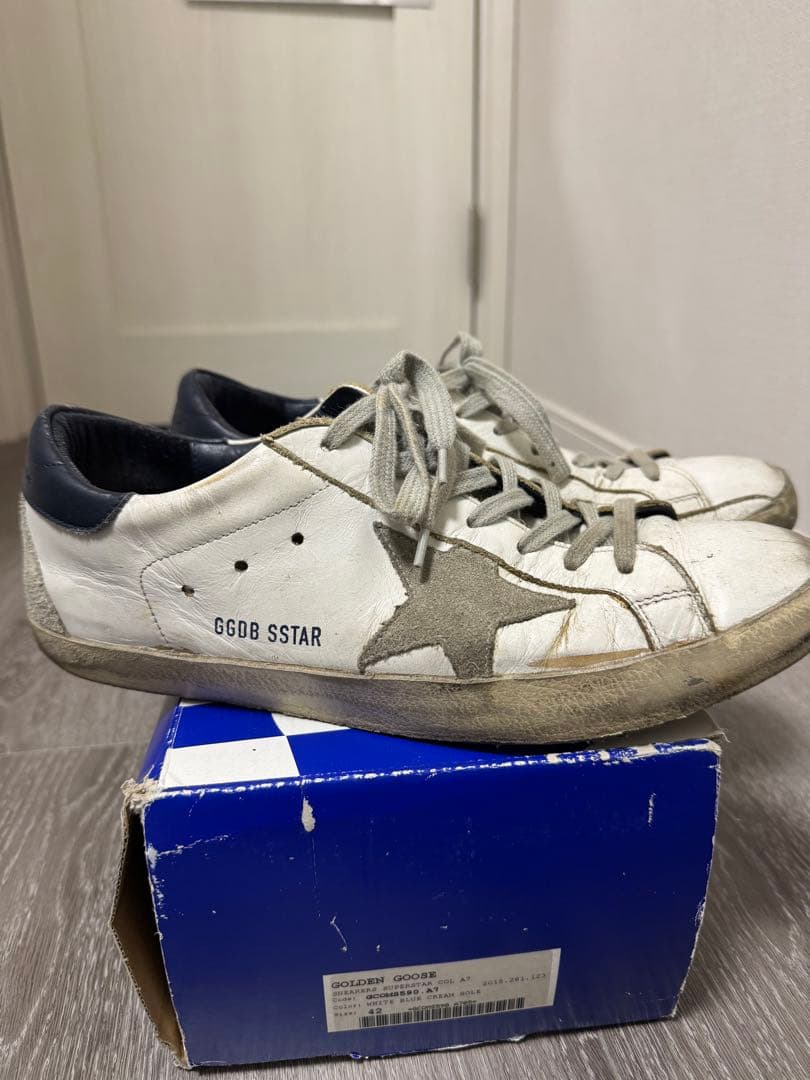 GOLDEN  Superstar レザー スター ホワイト IT43