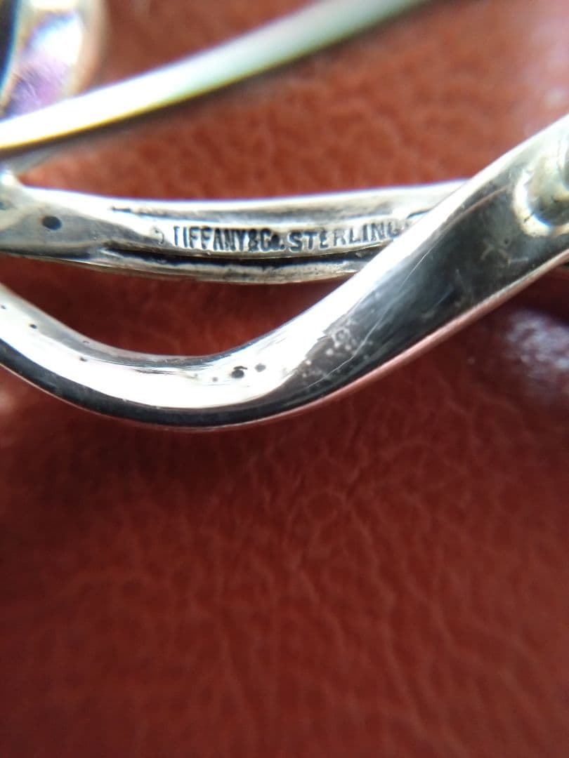 Tiffany＆Co ティファニー ブローチ リボンモチーフ SV925