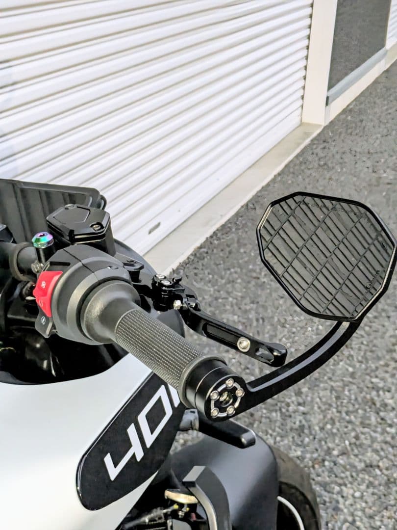 KTM旧型DUKE 現行RC 125 200 250 390専用バーエンドミラー