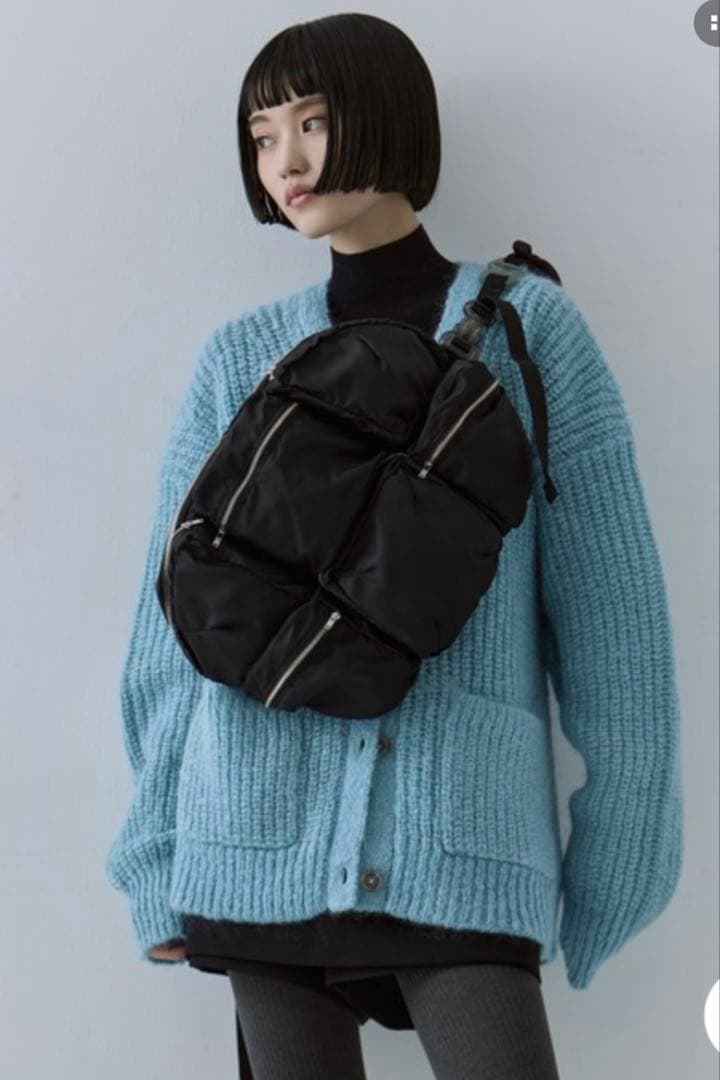 MIKIOSAKABE 7pockets ナイロンバッグ　BLACK×pink