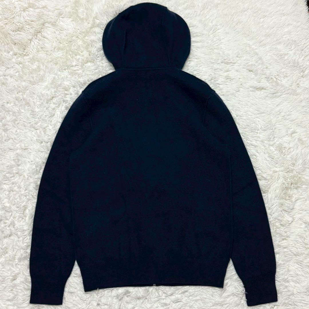 ✨極美品/現行/カシミヤ/XL相当✨バーバリー パーカー TBロゴ ジップアップ