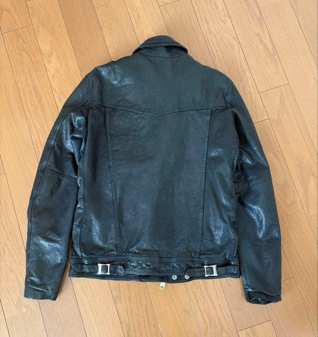 AMERICAN RAG CIE ゴートレザー ダブルライダース　定価6万