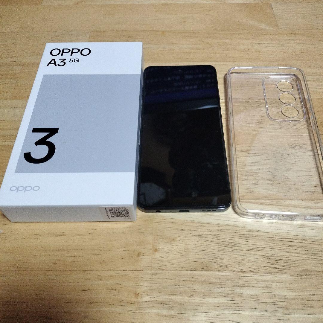 OPPO A3 5G SIMフリー　ブラック