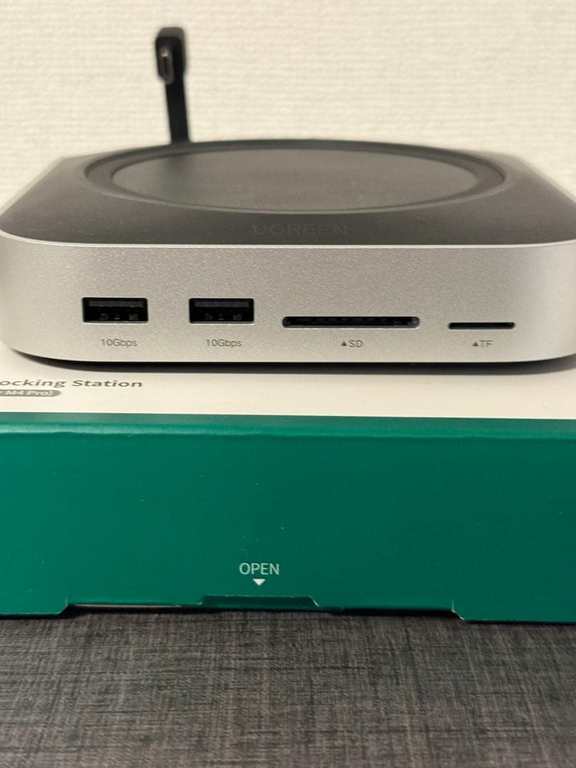 Apple Mac mini（M4） + UGREEN ドッキングステーション