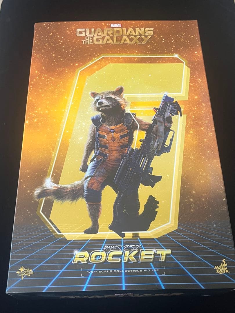 ホットトイズ　ロケットラクーン　HOT TOYS ムービーマスターピース 1/6
