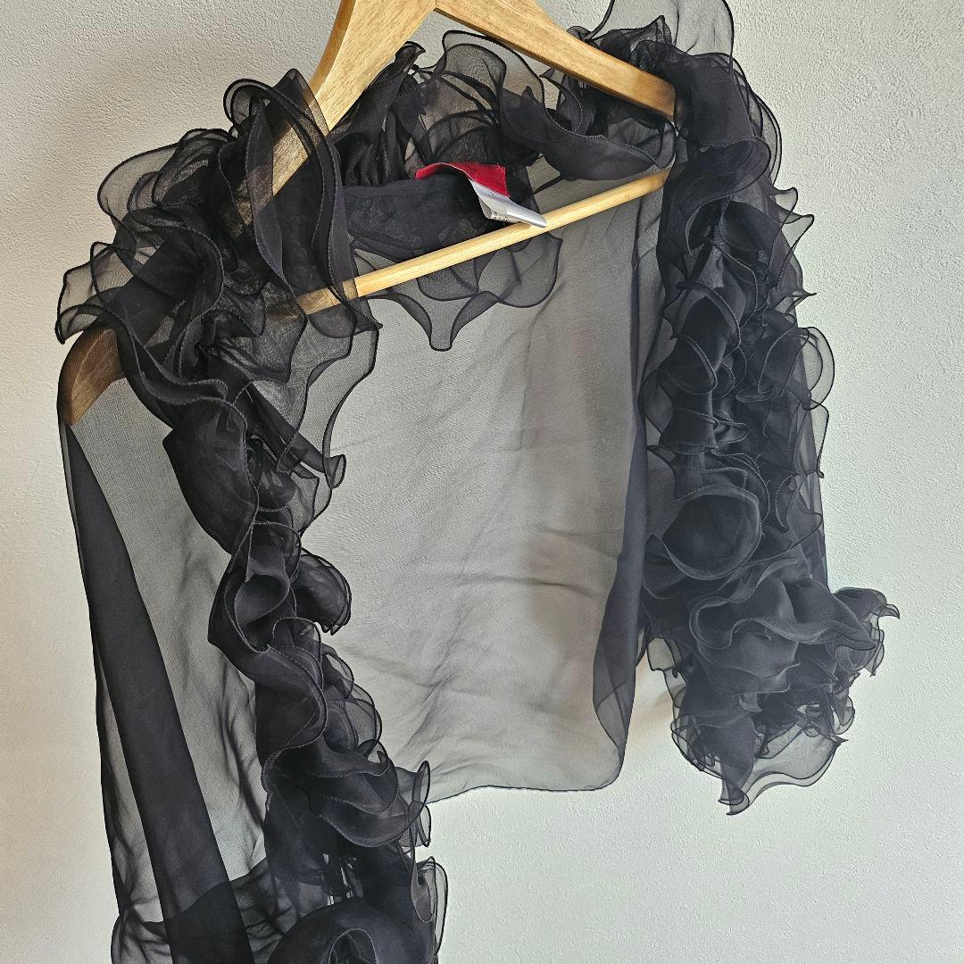 バレンティノ　黒　レースボレロ