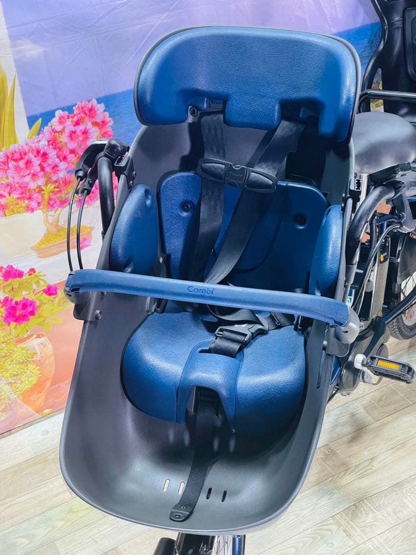 大人気ギュットCOMBIシート⭐️12AHパナソニック子供乗せ電動自転Y2355