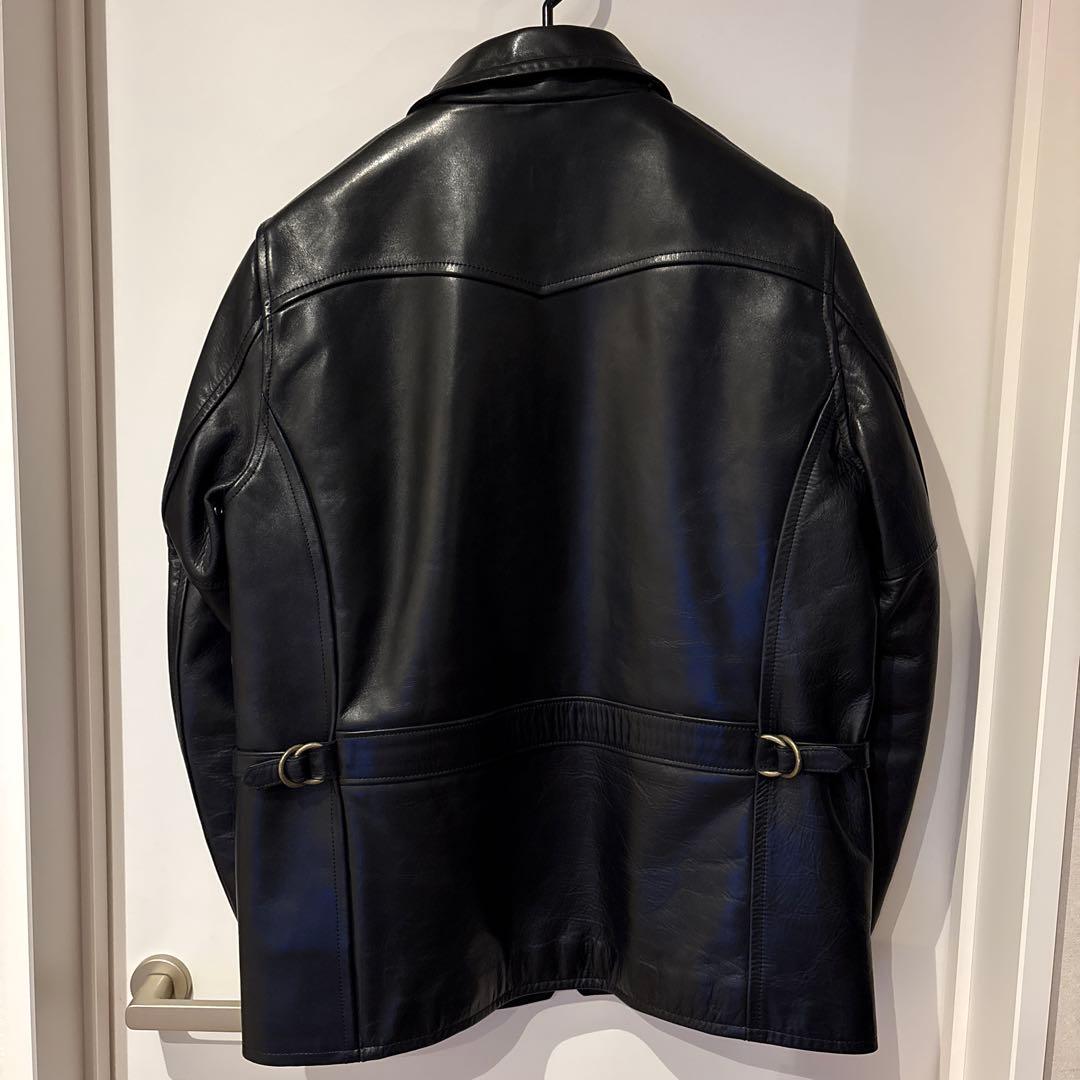 GANGSTERVILLE カーコート　ホースレザージャケット