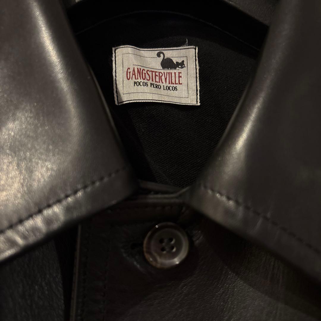 GANGSTERVILLE カーコート　ホースレザージャケット