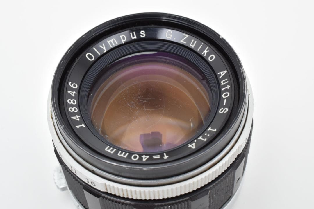 【人気のPEN用】 G.ZUIKO AUTO-S 40mm F1.4 カメラ