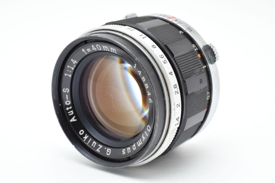 【人気のPEN用】 G.ZUIKO AUTO-S 40mm F1.4 カメラ