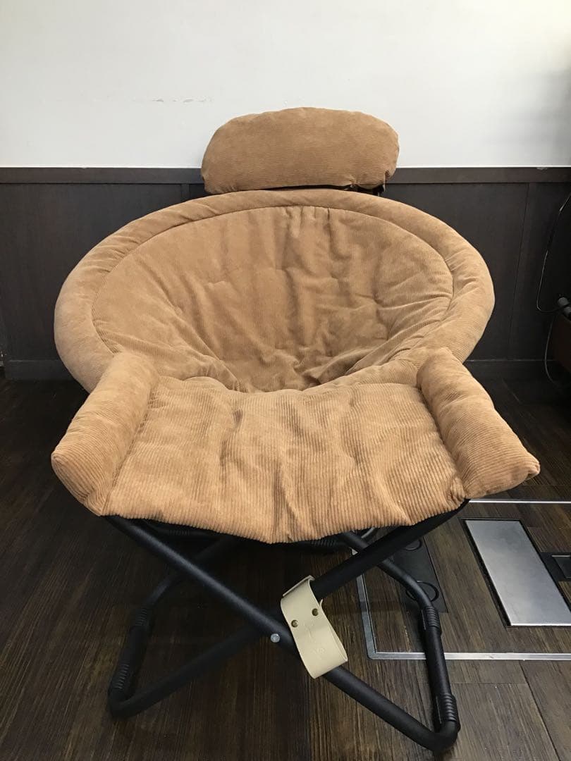 【Comore San】2way フォールディングチェア＆チェア用 オットマン