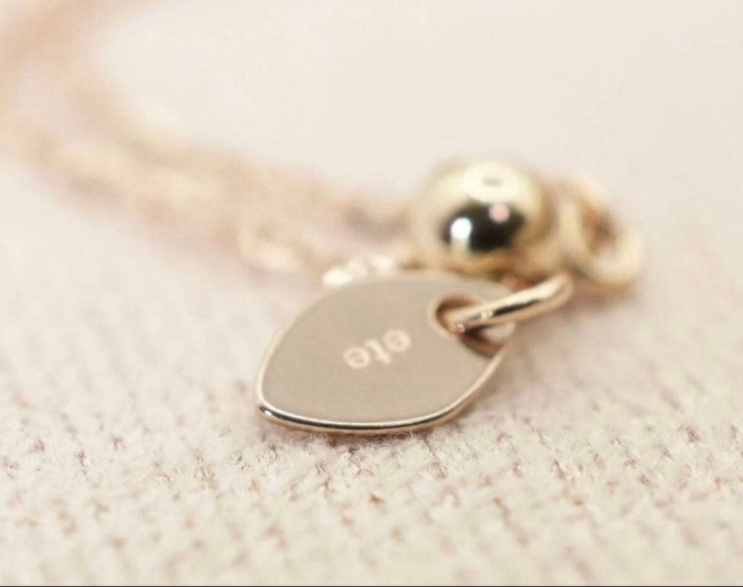 ete K18 ダイヤモンド チェーン リング　RBG