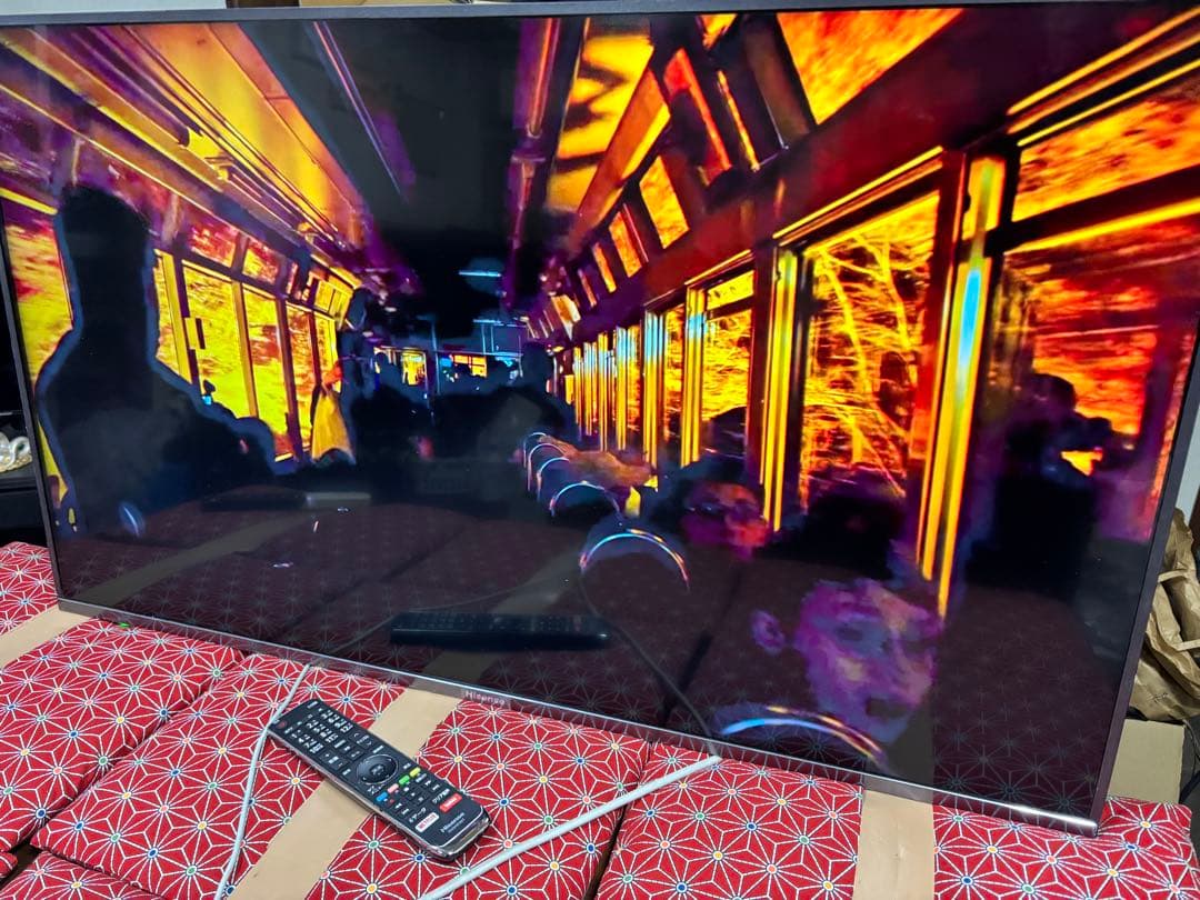 ハイセンス 43V型 4K液晶テレビ 43A6800 スマートテレビ 動画アプリ