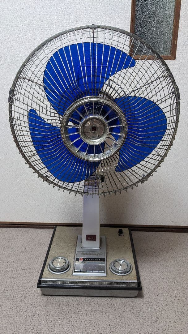 昭和 レトロ* National扇風機　F-35MA/3枚羽根35㎝動作確認済み