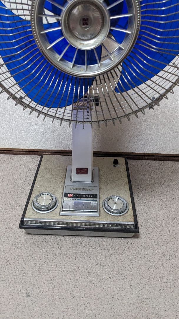 昭和 レトロ* National扇風機　F-35MA/3枚羽根35㎝動作確認済み