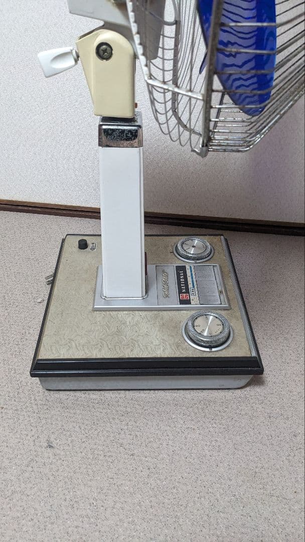 昭和 レトロ* National扇風機　F-35MA/3枚羽根35㎝動作確認済み