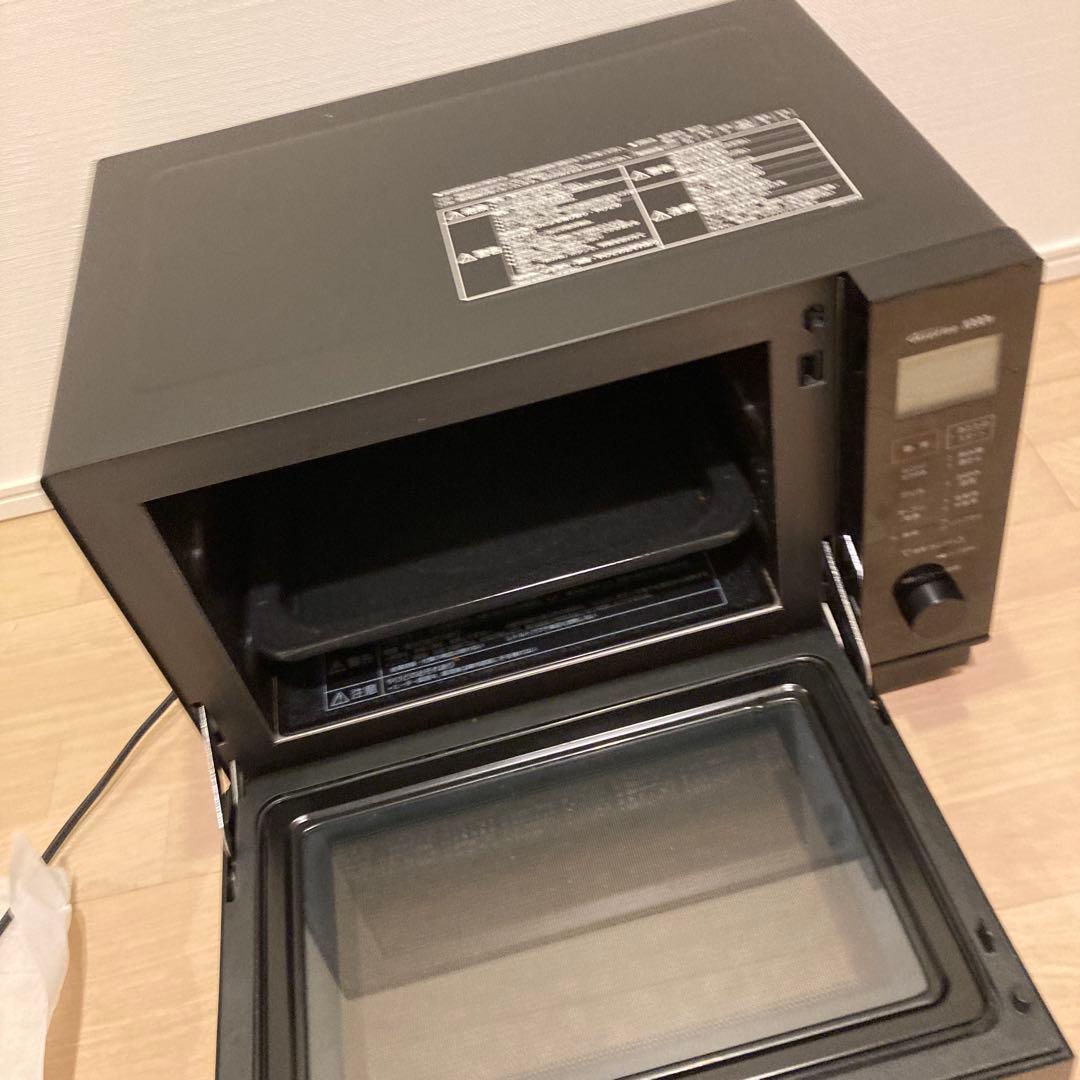 中古品Panasonic NE-MS267 オーブンレンジ ブラック2021年製