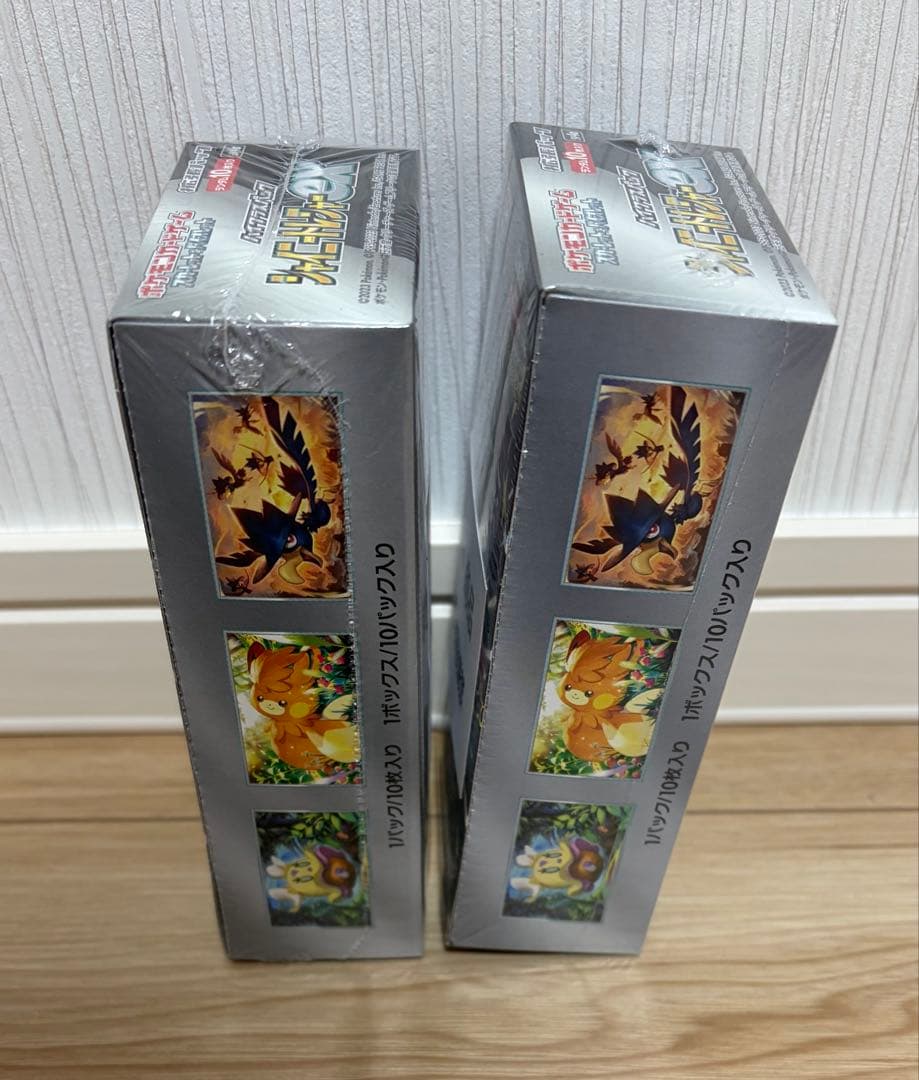 ポケモンカードゲーム シャイニートレジャー シュリンク付き 2BOX