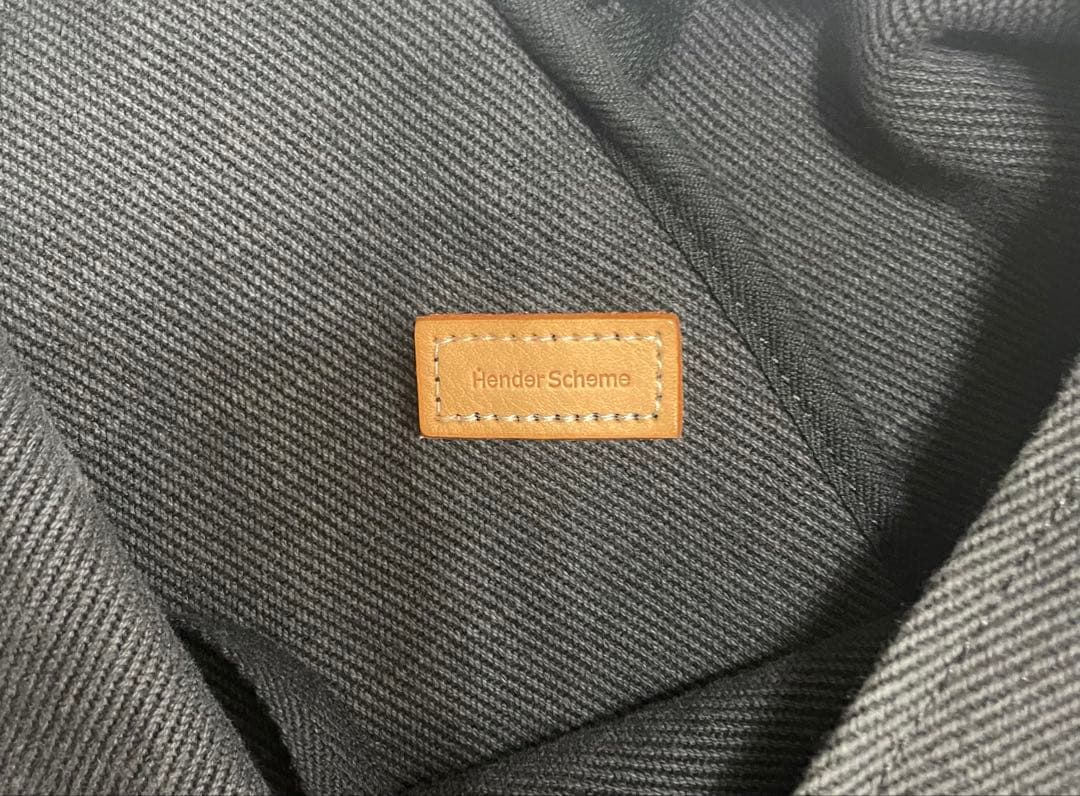 【Hender Scheme】azuma bag big BLACK