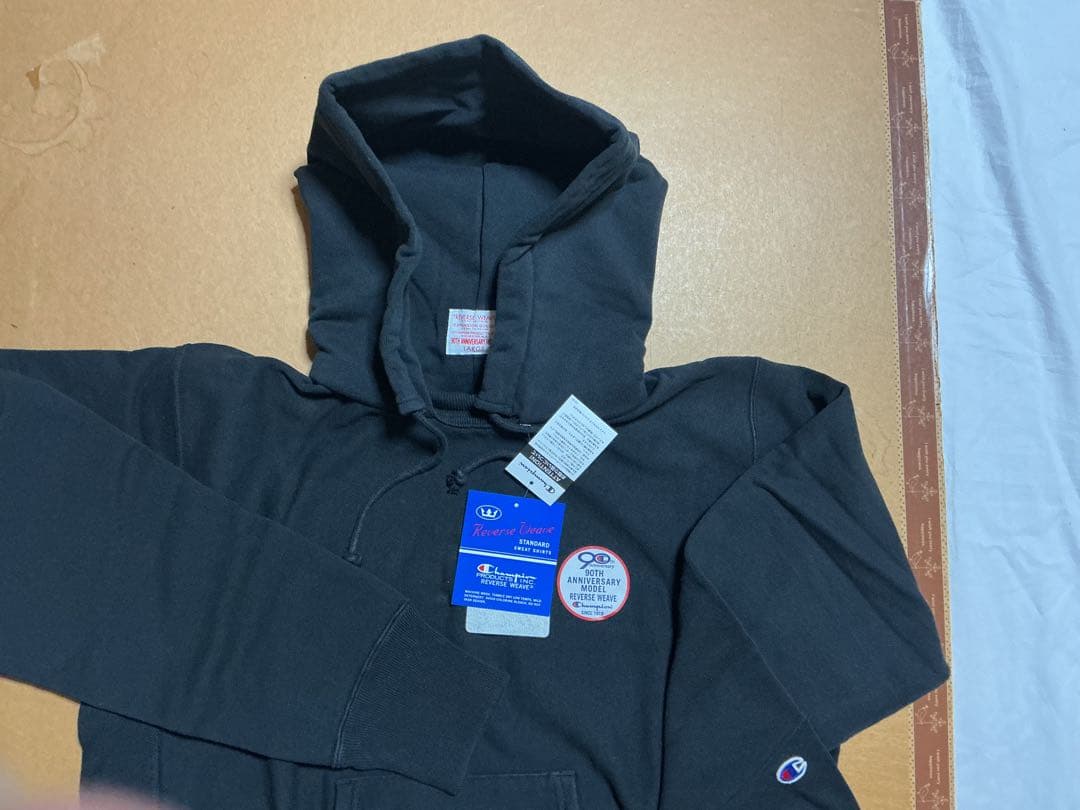 Champion チャンピオン リバースウィーブ 90TH スエットパーカー L