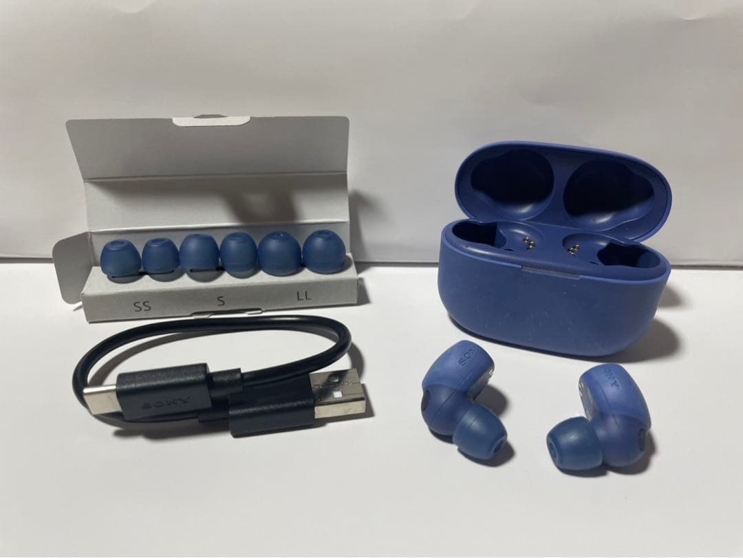 【美品箱あり】SONY完全ワイヤレスイヤホン LinkBuds S アースブルー