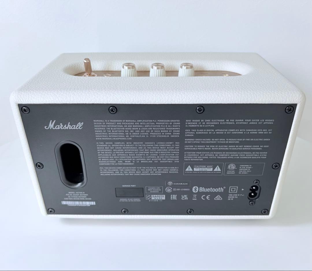 【Marshall】 Acton Ⅲ cream 美品