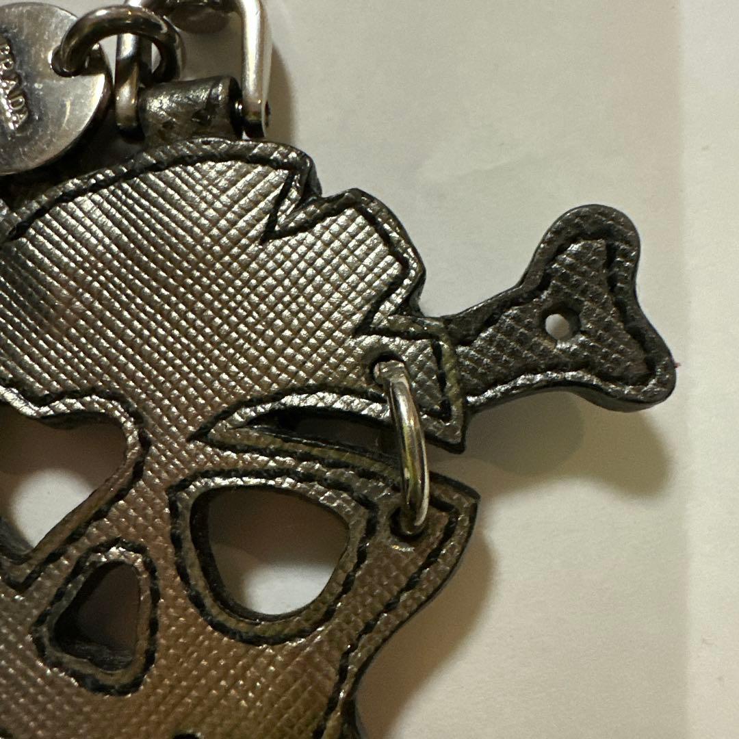 ☆PRADA ☆プラダ☆スカル ☆キーホルダー☆キーリング☆美品☆廃番品☆