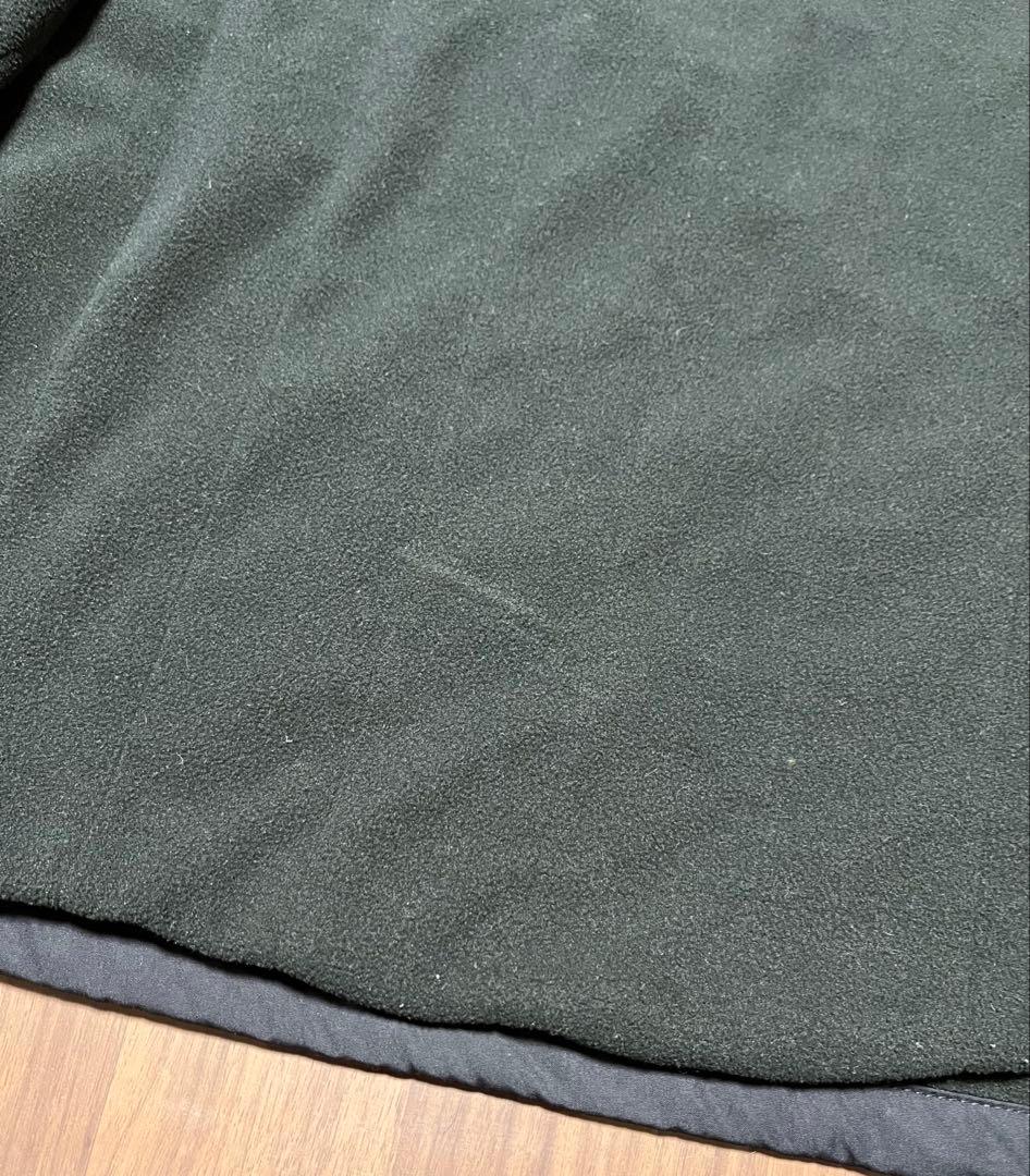 そ*う様 美品　訳アリ　ラルフローレン　ブルゾン　フリース　ナイロン　中綿　黒