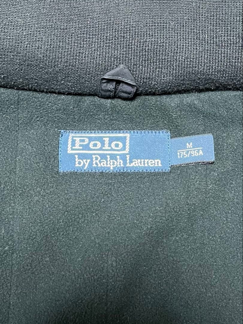 そ*う様 美品　訳アリ　ラルフローレン　ブルゾン　フリース　ナイロン　中綿　黒