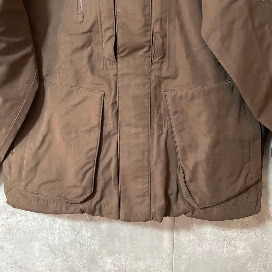 Burtonバートンスキーウェアスノーボードジャケットパーカーフード茶色ブラウン