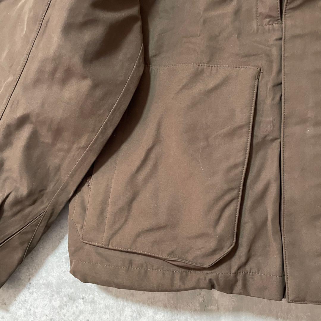 Burtonバートンスキーウェアスノーボードジャケットパーカーフード茶色ブラウン