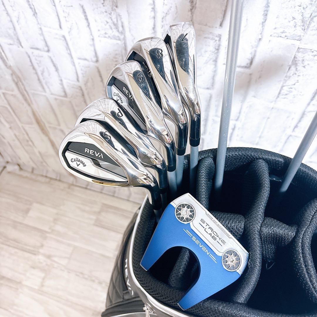【最高級フルセット】　 Callaway REVA レディース ゴルフセット