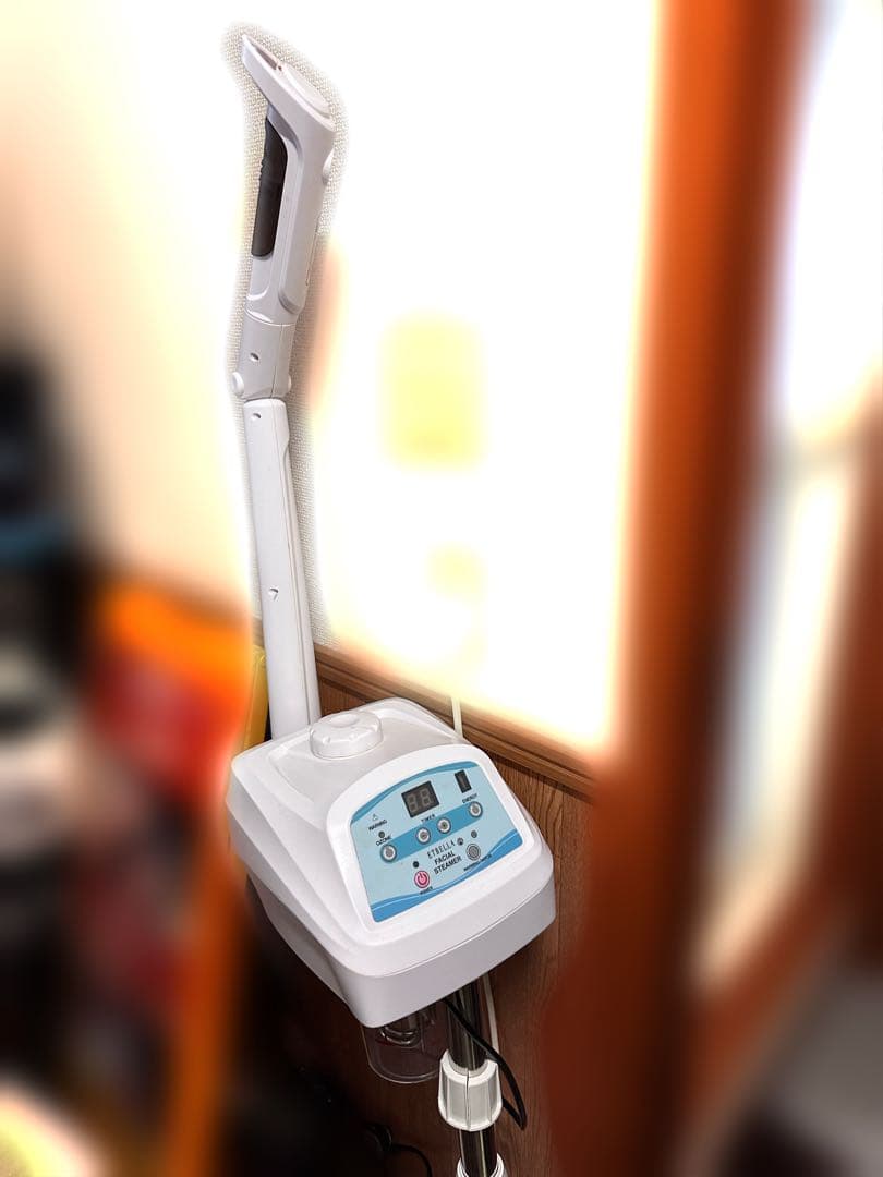 【直接取引限定】美顔器　フェイススチーマー　フェイスミスト　スチーマー　加湿器