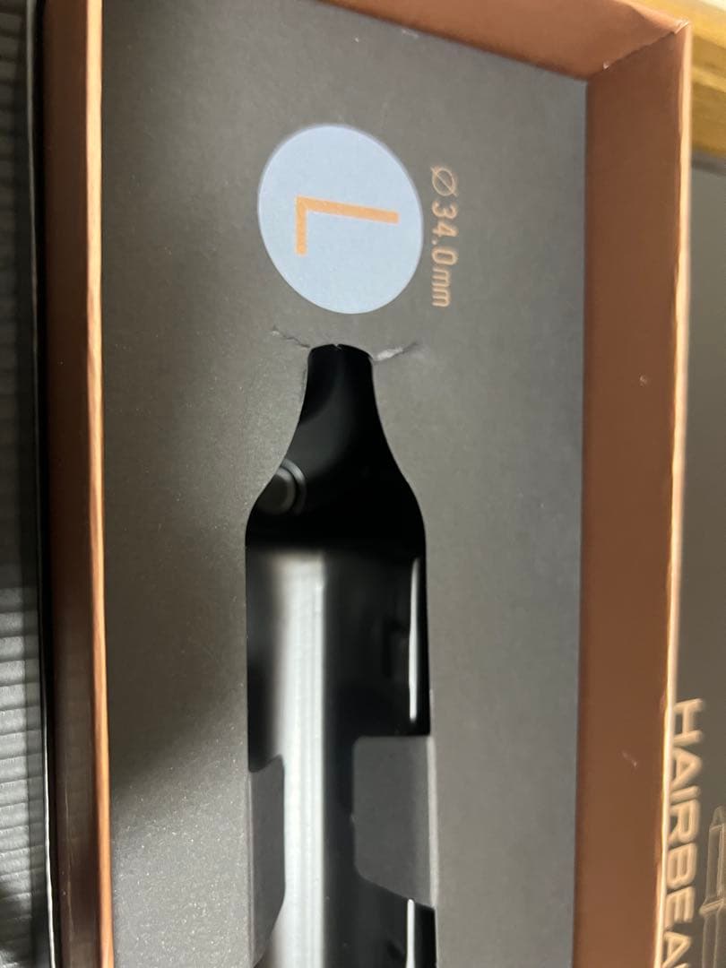 へビューロン　4Dプラス　L カールアイロン　バイオプログラミング　34mm