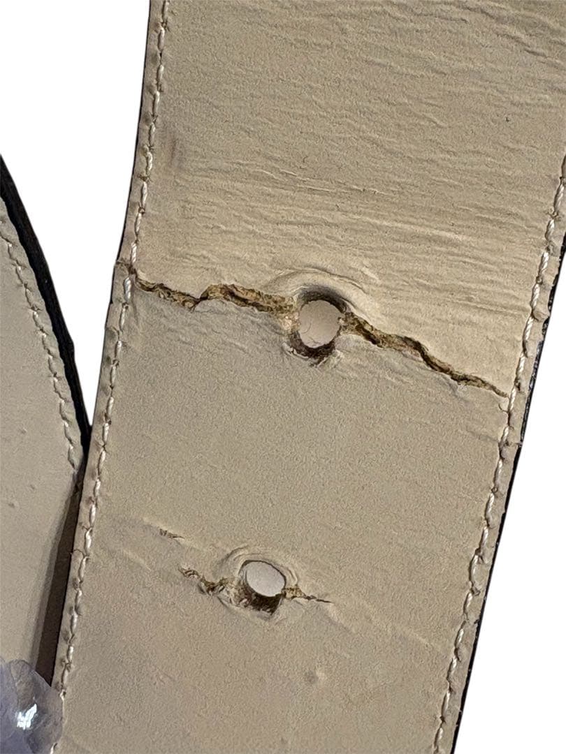 DOLCE&GABBANA ドルガバ　ベルト　レザー　ヘビ柄　パイソン　ブラック