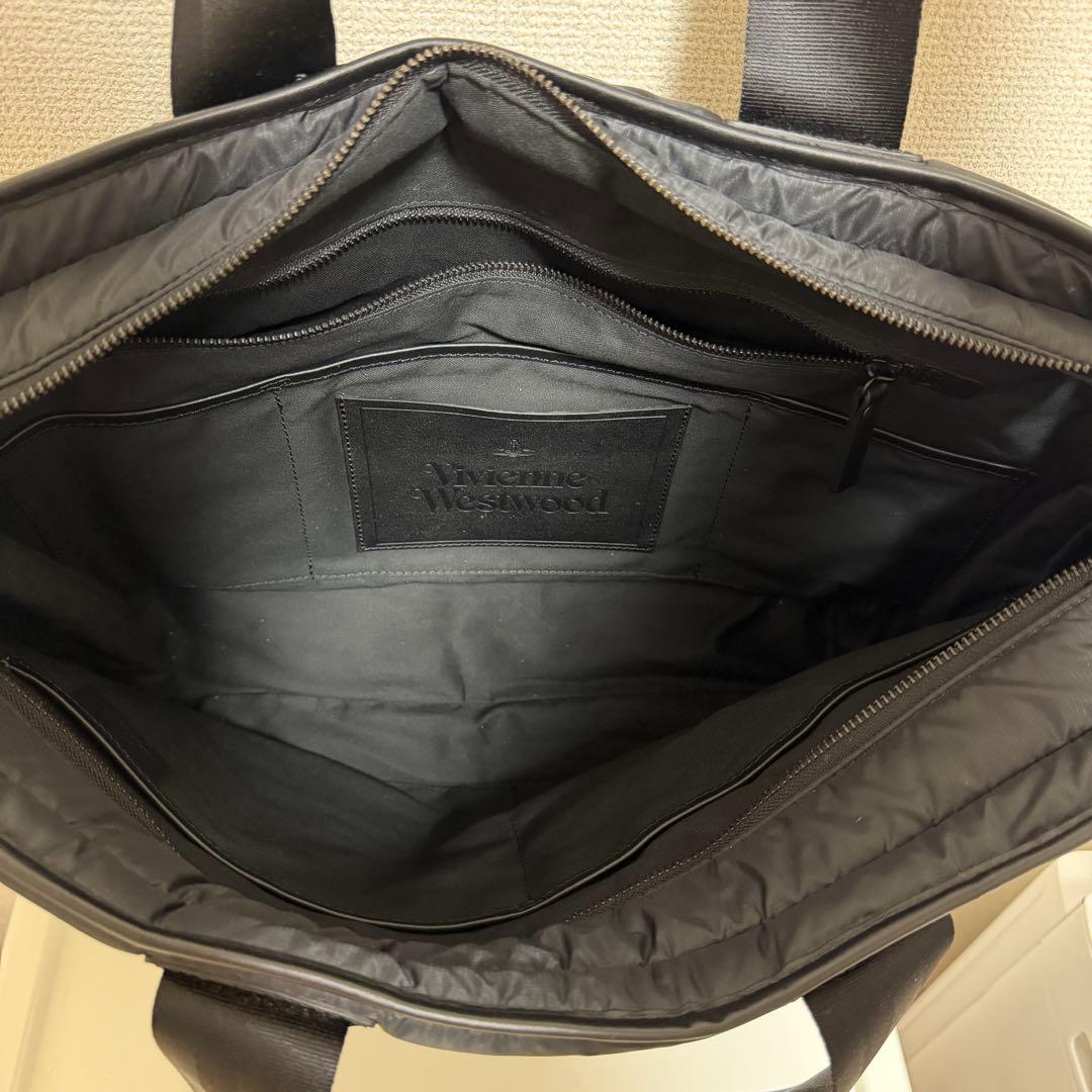 ☆極美品☆ヴィヴィアンウエストウッド フェルト オーブ トートバッグ ブラック