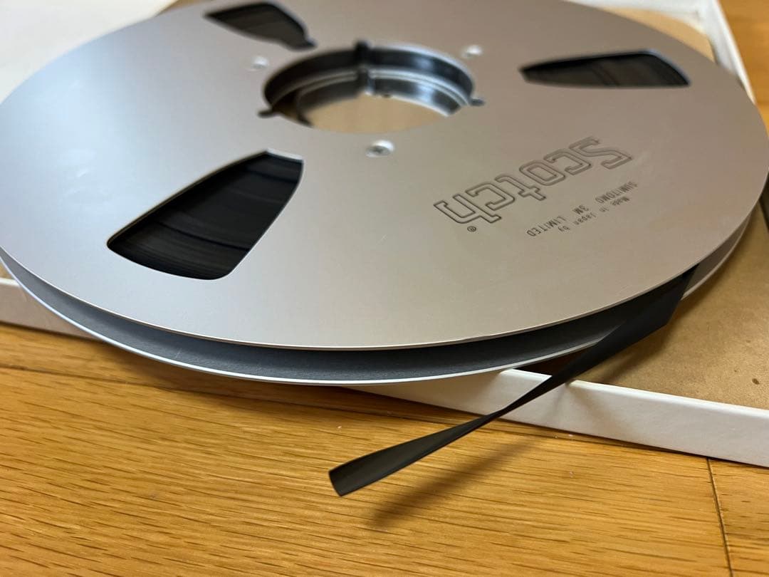 Scotch 207 1100m 10号 オープンリールテープ 3個セット