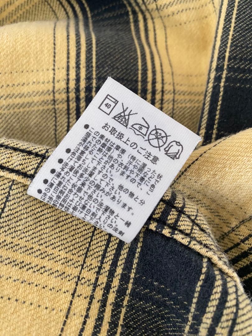 CHALLENGER BRIGADE チェック柄シャツ XL