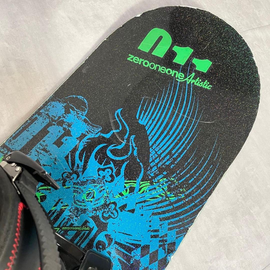 スノーボードセット 011Artistic DOUBLE 2点セット 154cm