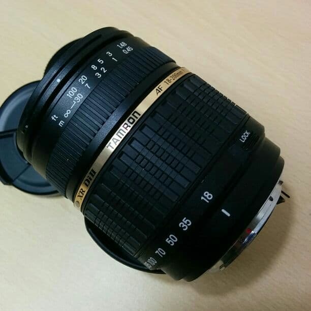 レンズ(単焦点) TAMRON 18-200 F3.5-6.3 XR Di II MACRO