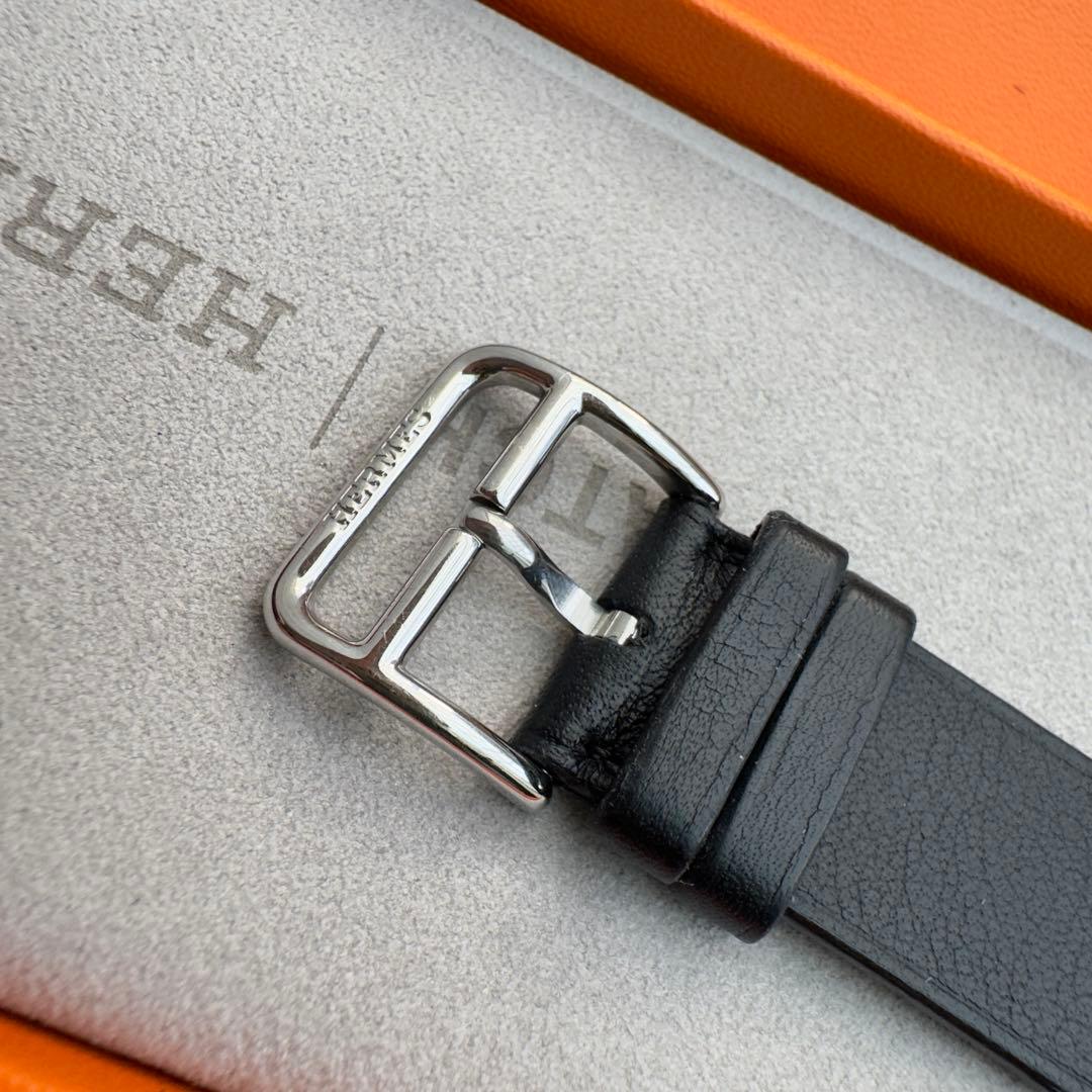 2084 Apple Watch エルメス　グルメット　ブラック　HERMES