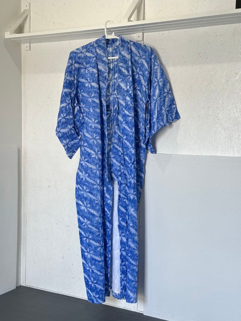 ギースー　有松絞り　ゆかた　浴衣・帯セット　美品